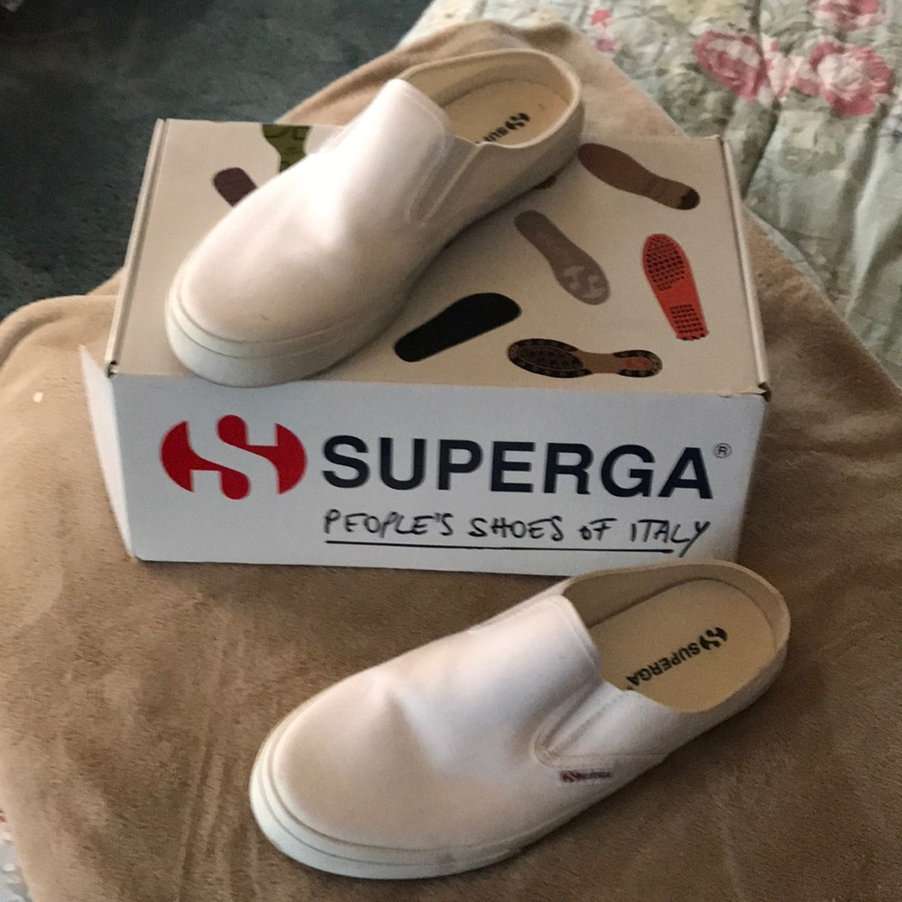 Canvas mule sneakers
